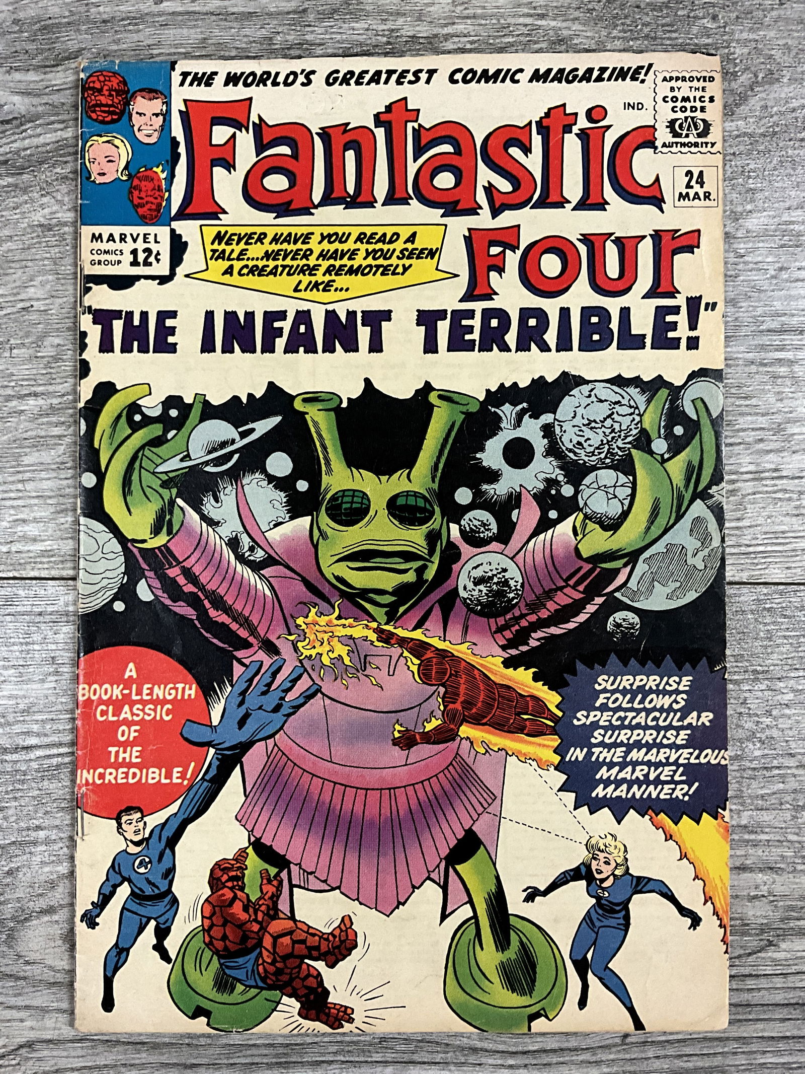 The Fantastic Four #24.  Marvel comics (1 of 2)