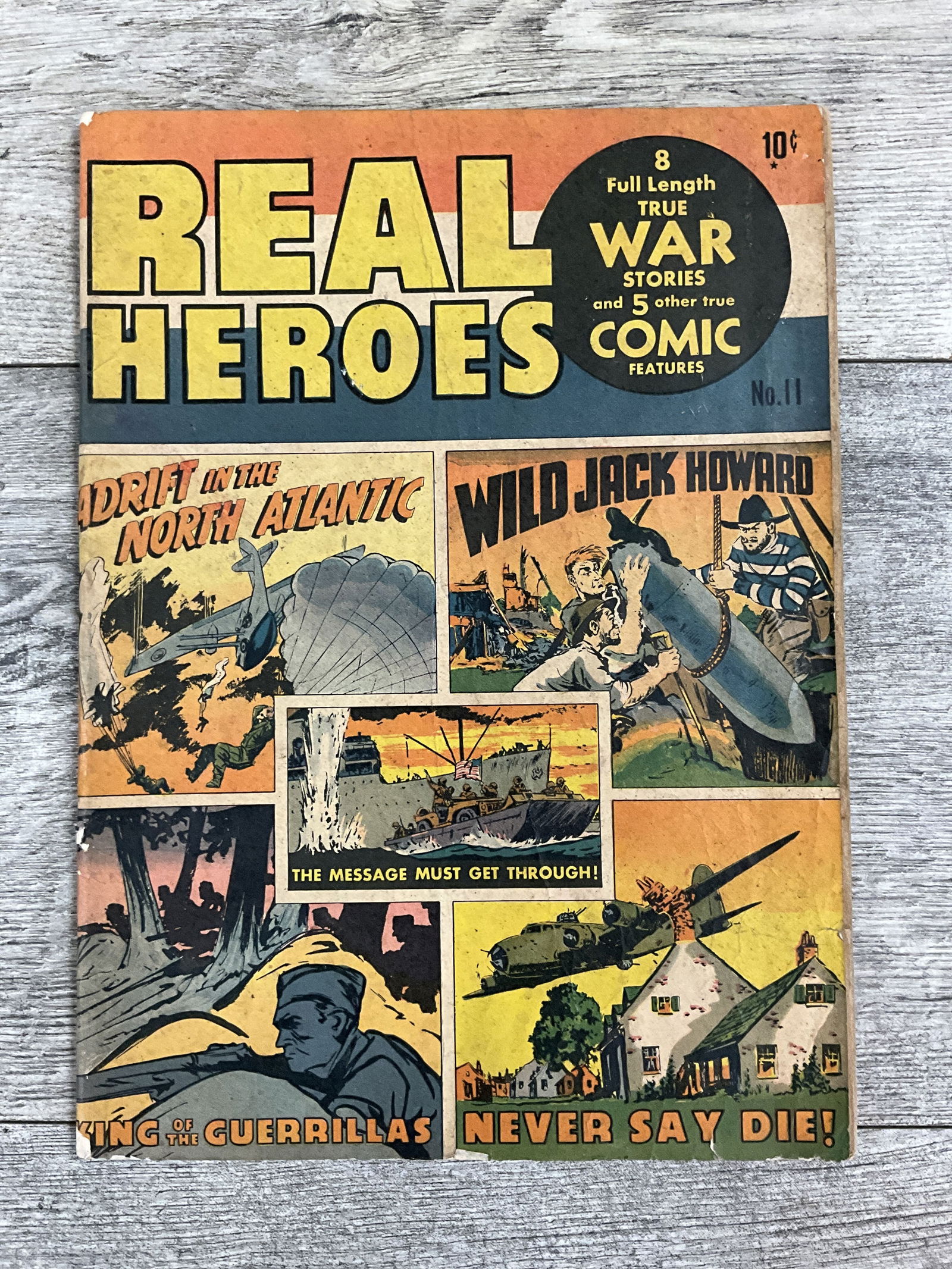 Real Heroes #11.  War Stories comic (1 of 2)