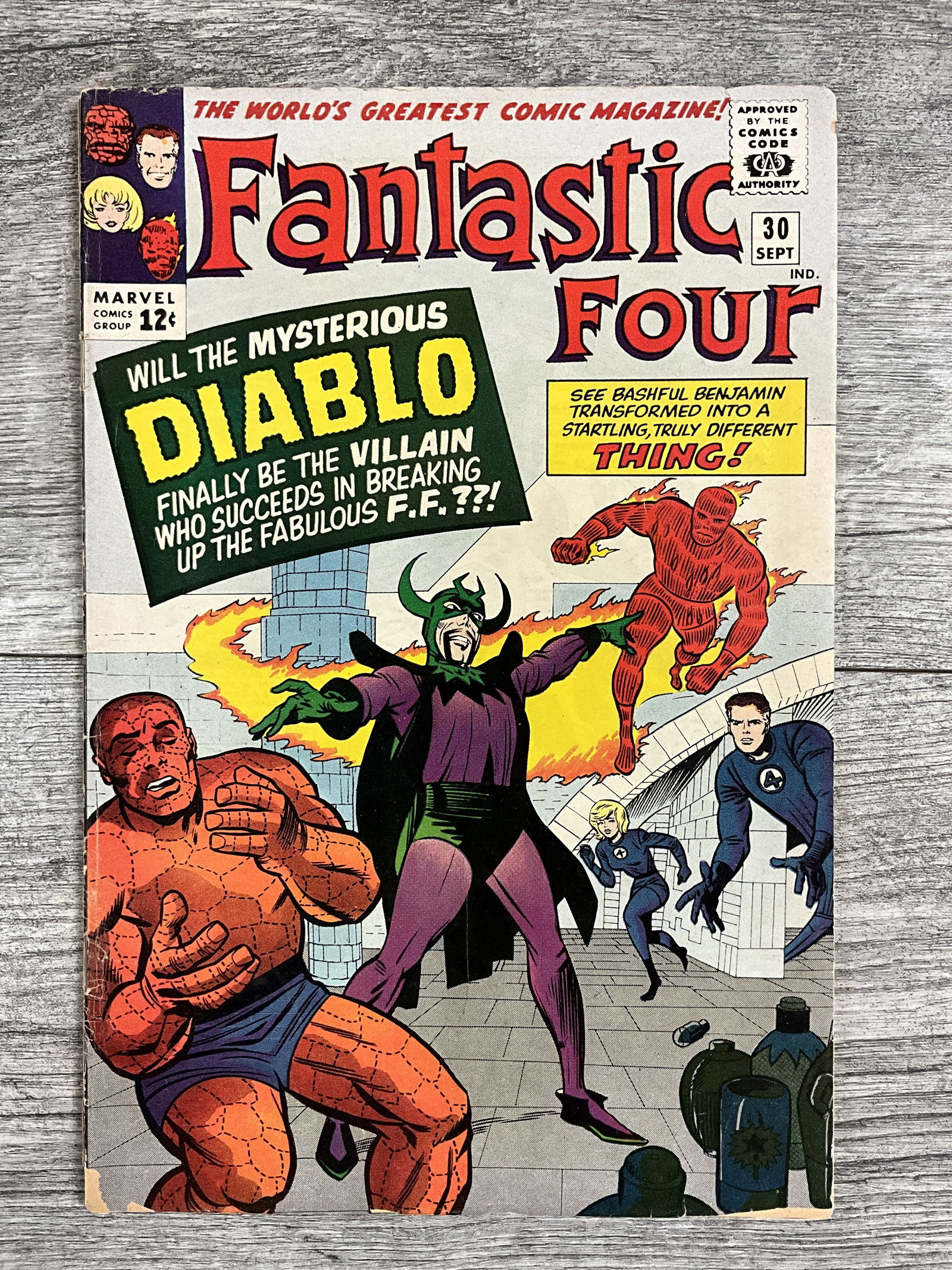 The Fantastic Four #30.  Marvel comic (1 of 2)