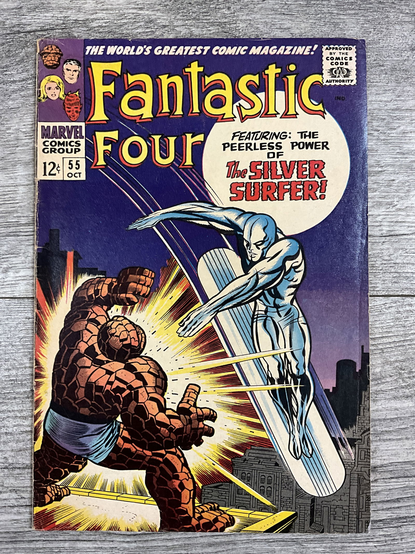 The Fantastic Four #55.  Marvel comic (1 of 2)
