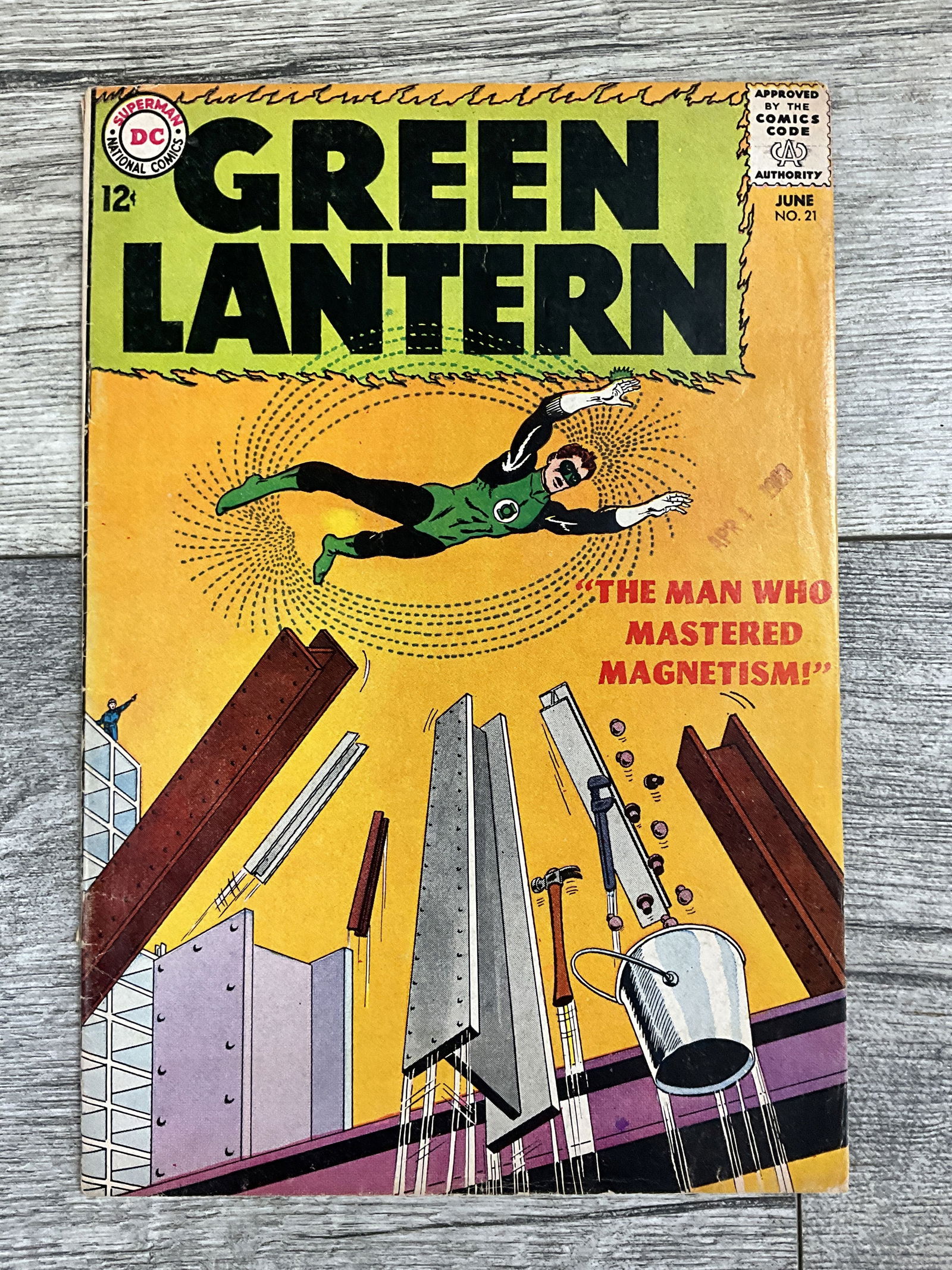The Green Lantern, # 21.  DC comic (1 of 2)