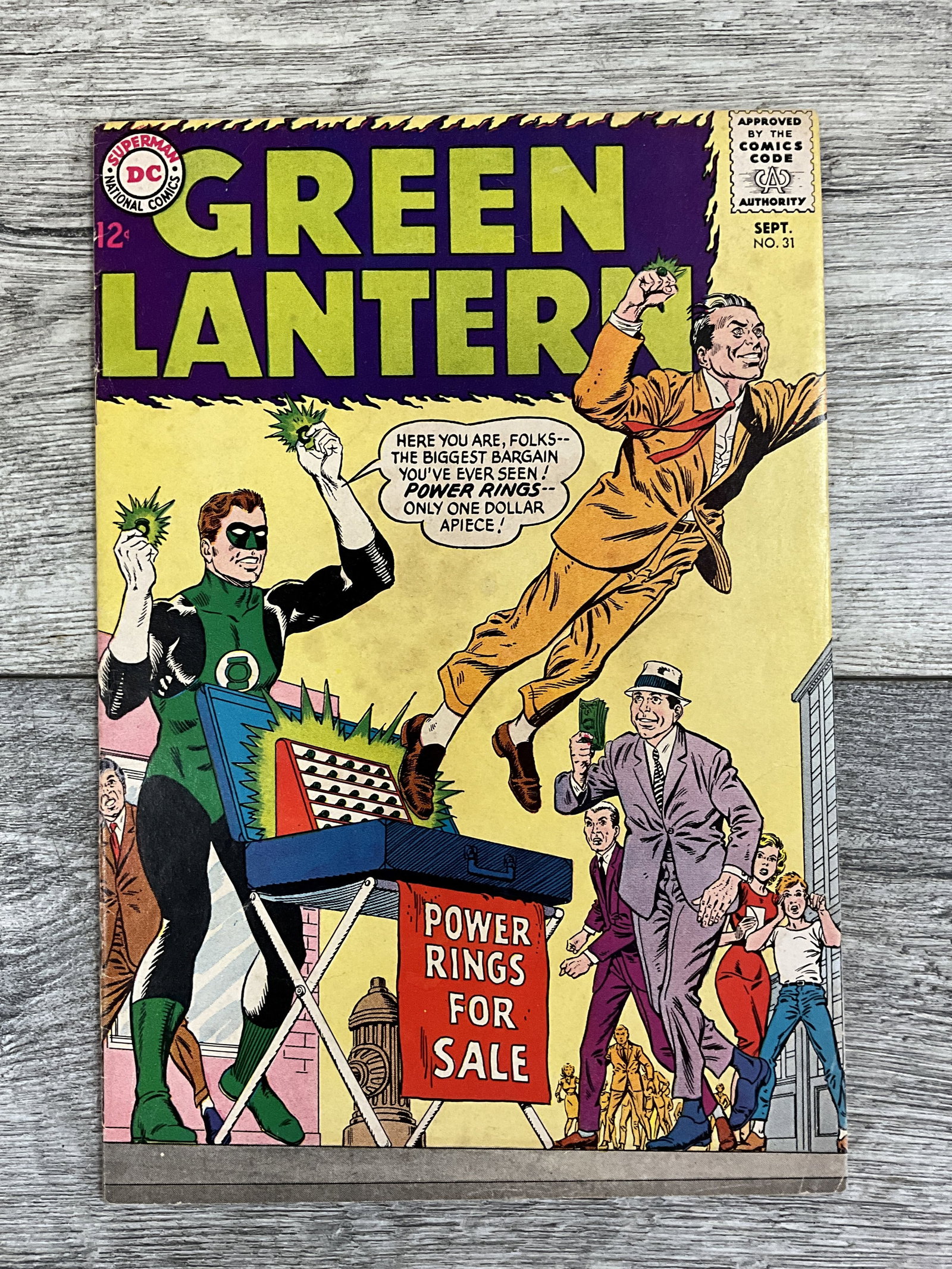 The Green Lantern, #31.  DC comic (1 of 2)