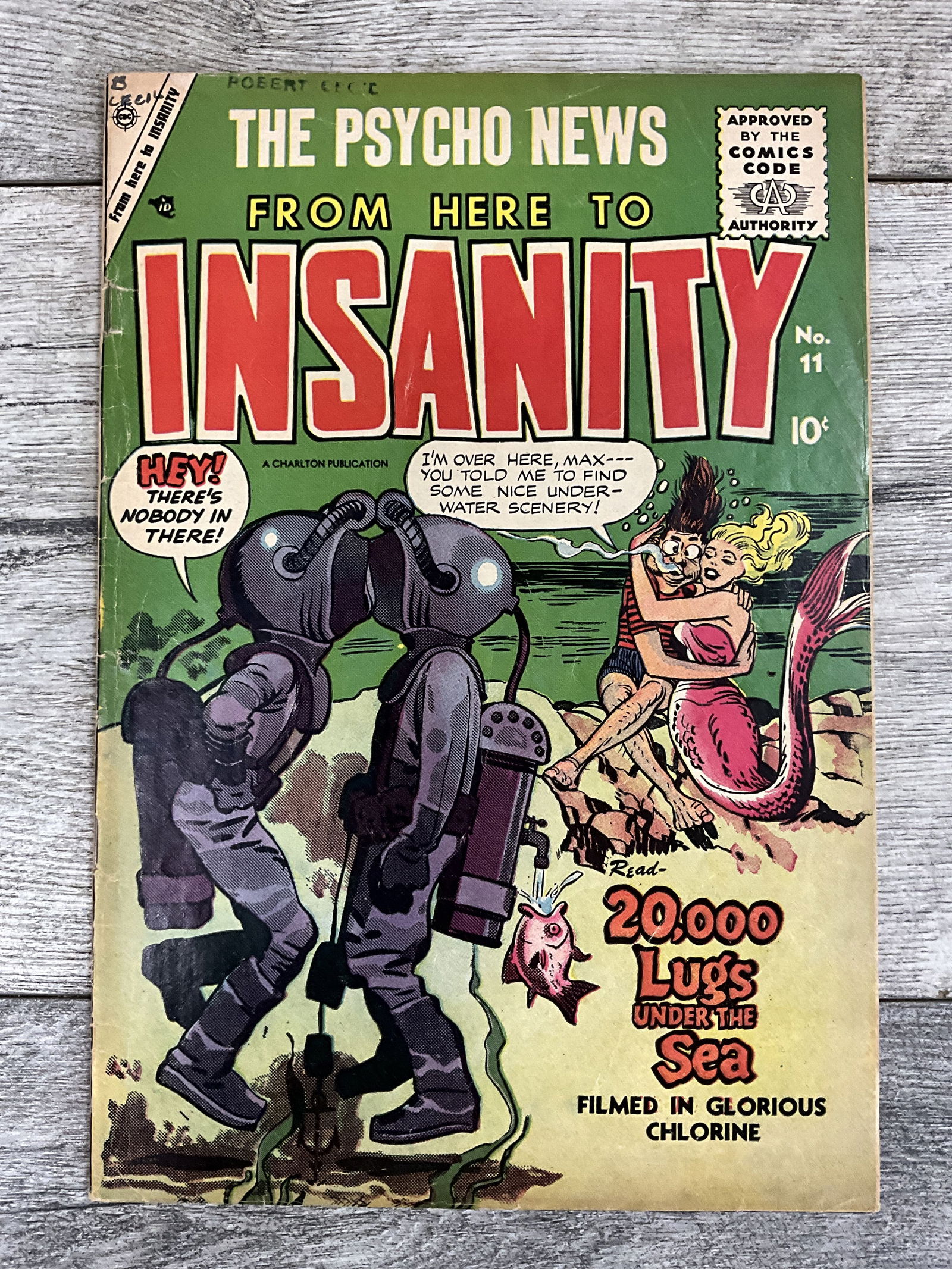 Insanity #11.  Charlton comics (1 of 2)