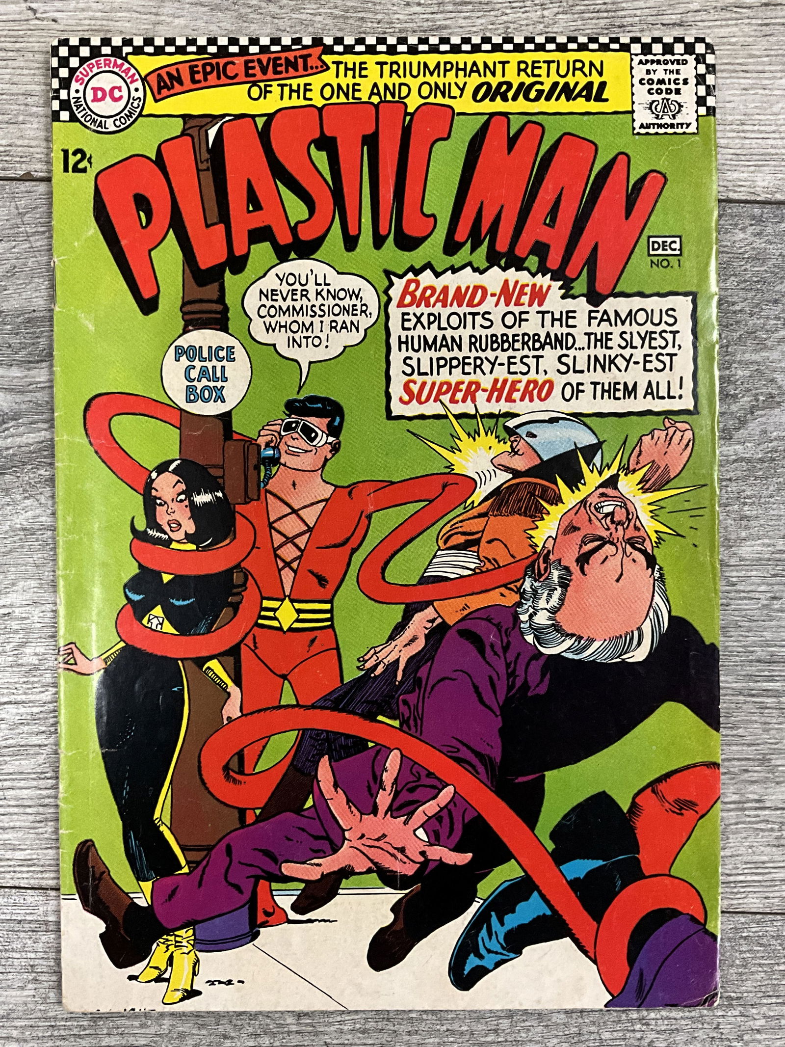 Plastic Man #1.  DC comics (1 of 2)