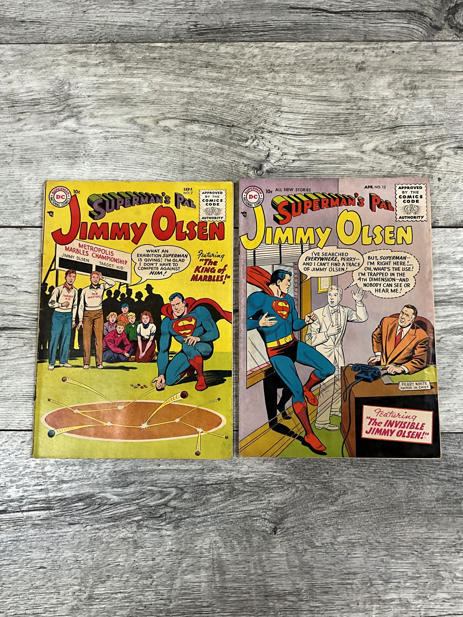 Supermans Pal Jimmy olsen #7, #12.  Dc comics (1 of 2)