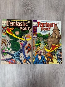 FANTASTIC FOUR NO 83 AND 84