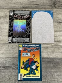 THREE ISSUES OF THE AMAZING SPIDERMAN