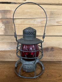 Armspear M.F.G. New York Red Globe Lantern