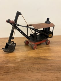 Antique Keystone Ride-on Pressed Steel Steam Shovel