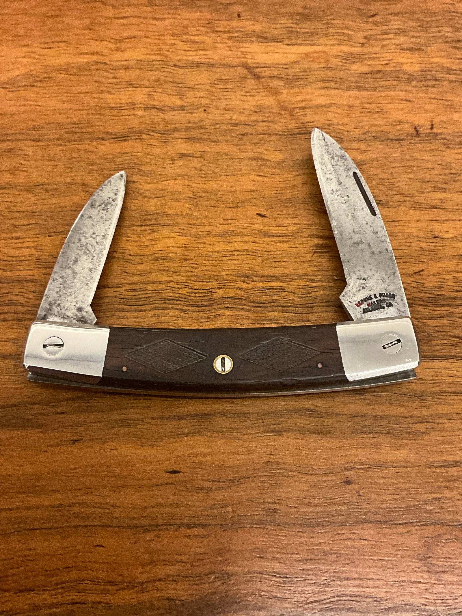Vintage Brown & Pharr - Atlanta, GA. Two Blade Pocket Knife: Vintage Brown & Pharr - Atlanta, GA. Two Blade Pocket Knife