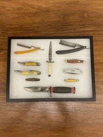 10 Vintage Knives and Straight Razors