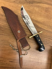 Case XX USA Bowie Knife With Sheath