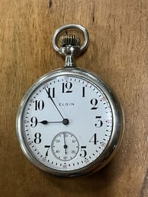Elgin 7 Jewel, 16 size Pocket Watch