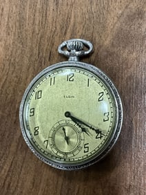 Elgin 7 Jewel, 12 size Pocket Watch