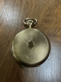 Caravelle "Swiss" 17 Jewel, 12 size Hunting Case Pocket Watch
