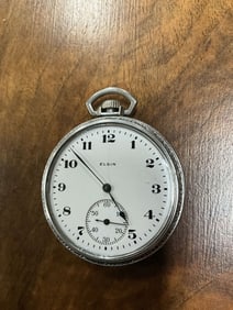 Elgin 7 Jewel, 12 size Pocket Watch