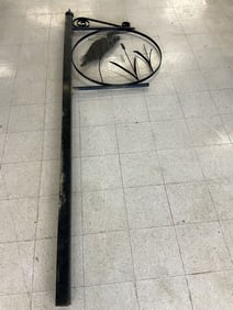 1950's Iron Signpost