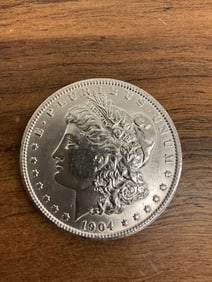 1904 O Morgan Dollar