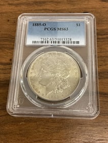 1885 O MS63 Morgan Dollar
