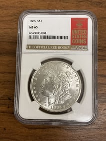 1885 MS65 Morgan Dollar