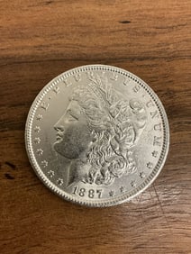 1887 Morgan Dollar