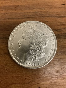 1881 O Morgan Dollar