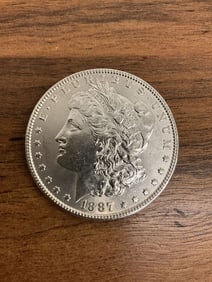 1887 Morgan Dollar