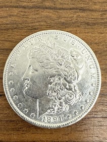 1891 O Morgan Dollar