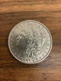 1887 Morgan Dollar