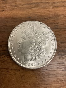 1887 Morgan Dollar