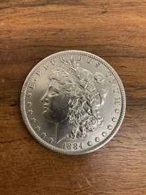1884 O Morgan Dollar