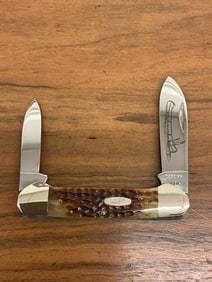 Case XX Canoe Stag Handle Knife