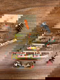 Lot of 13 Vintage Fishing Lures