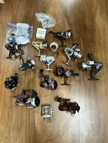 Huge Lot of Fishing Reels