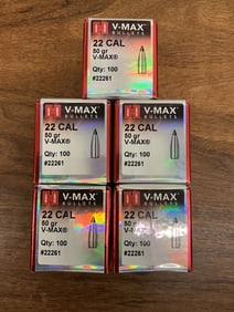 Hornady V-MAX 22 caliber .224"