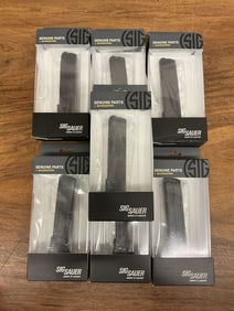 Sig Sauer 7 Lot- P320- 9MM- 21Rds- Mag