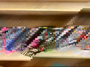 Lot of Eight Barbies