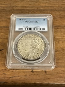1878-s MS63 Morgan Dollar