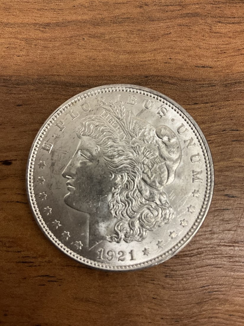 1921 Morgan Dollar-High Grade: 1921 Morgan Dollar-High Grade