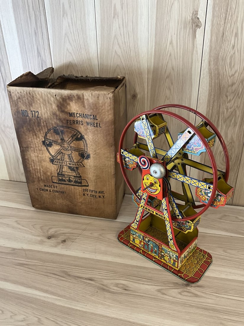 V-Chein 1940's Hercules Ferris Wheel: Boxed and Working