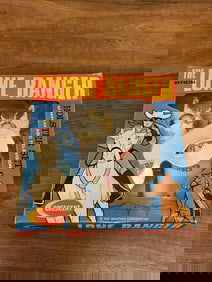 1966 Cresent "The Lone Ranger Holster Set"  with Cap Guns Original NOS Condition!