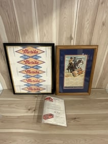 Lot of Lone Ranger and Merita Bread Advertising Items