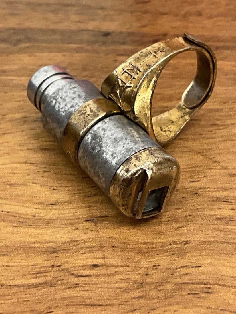 Cheerios-1948 Lone Ranger Movie Film Ring: Telescoping ring