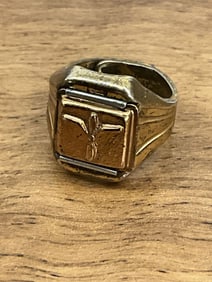 1940's Lone Ranger Secret Compartment Air Corps Ring