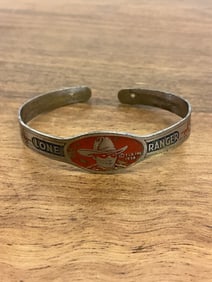 Lone Ranger Enameled/Silvered Metal Premium Bracelet