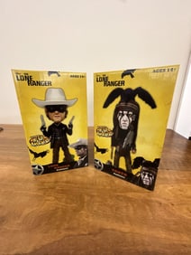 Lone Ranger and Tonto Head Knockers- NECA/Disney
