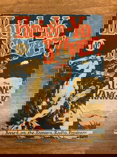 Heigh-Yo Silver- The Lone Ranger Large feature Comic Book #3: Story by Fran Striker. Art by Obert R. Weisman. Features text story and illustrations. Copyright 1938