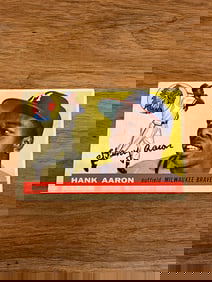 1955 Topps Hank Aaron #47