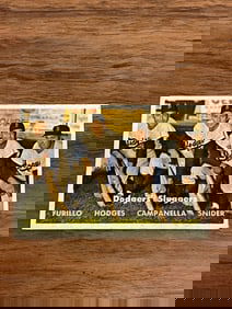 1957 Topps #400 Dodgers' Sluggers