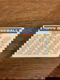 1957Topps Checklist